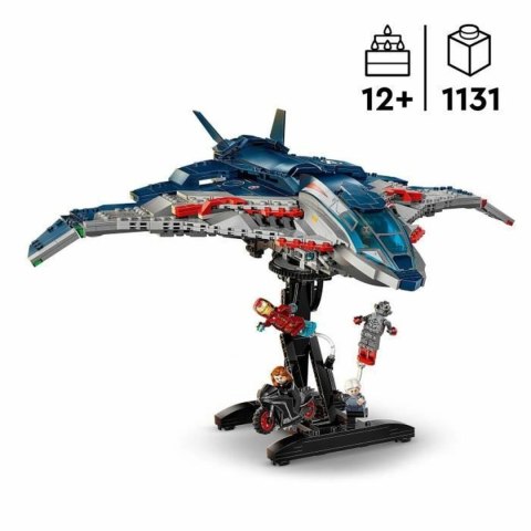 Zestaw do budowania Lego 76325 Age of Ultron Quinjet 1131 Części
