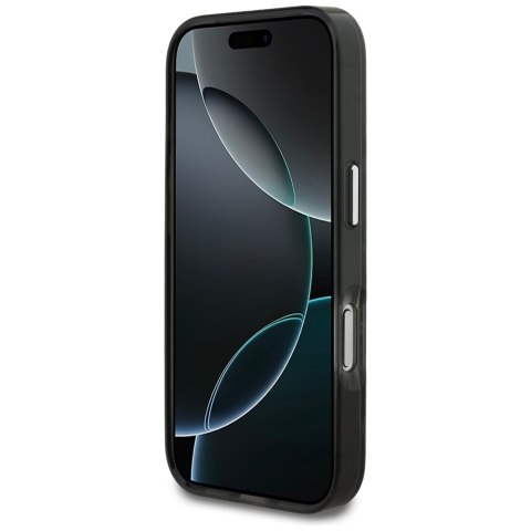 Etui Karl Lagerfeld IML Choupette Head Logo MagSafe do iPhone 17 Pro Max czarny