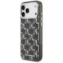 Etui Karl Lagerfeld IML KL Monogram MagSafe do iPhone 17 Pro Max czarny