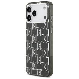 Etui Karl Lagerfeld IML KL Monogram MagSafe do iPhone 17 Pro Max czarny