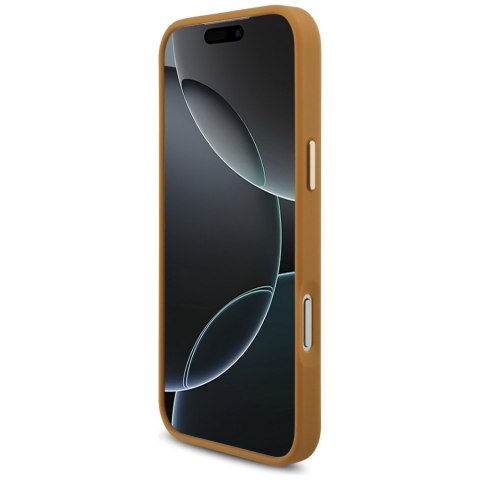 Etui Karl Lagerfeld Karl Script Logo do iPhone 17 Pro Max brązowy