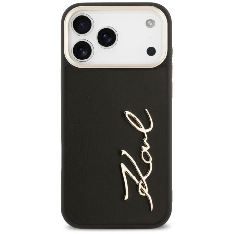 Etui Karl Lagerfeld Karl Script Logo do iPhone 17 Pro Max czarny