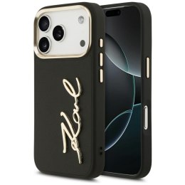 Etui Karl Lagerfeld Karl Script Logo do iPhone 17 Pro czarny
