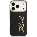 Etui Karl Lagerfeld Karl Script Logo do iPhone 17 Pro czarny