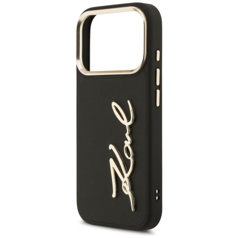 Etui Karl Lagerfeld Karl Script Logo do iPhone 17 Pro czarny