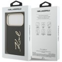 Etui Karl Lagerfeld Karl Script Logo do iPhone 17 Pro czarny