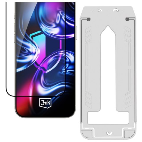 Szkło hartowane 3MK HardGlass Max z aplikatorem do Samsung Galaxy S24 Ultra