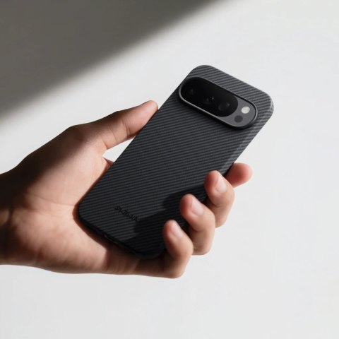 Etui PITAKA Ultra-Slim do Google Pixel 10 / 10 Pro czarno szary