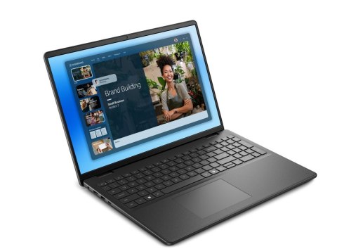 Laptop Dell 16 DC16250 W11P C5 120U/8GB/512GB/16.0 FHD+/Int/FgrPr/WLAN + BT/Backlit Kb/3 Cell/3YPS Carbon Black