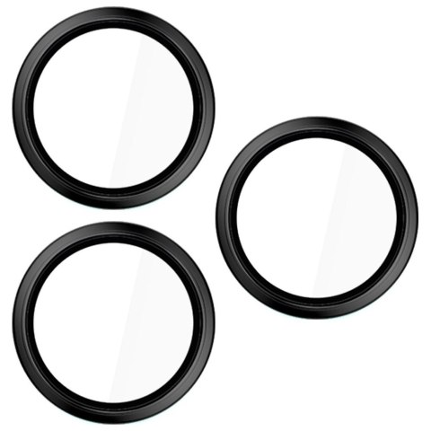 Ochrona na obiektyw aparatu 3MK HARDY Lens Protection Pro do Apple iPhone 17 Pro / 17 Pro Max czarny