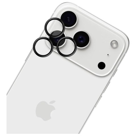 Ochrona na obiektyw aparatu 3MK HARDY Lens Protection Pro do Apple iPhone 17 Pro / 17 Pro Max czarny