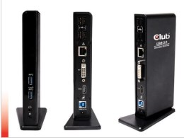 CLUB3D SenseVision USB3.0 Dual Display Docking Station