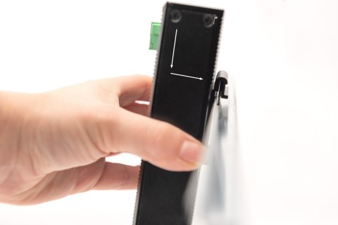 Digitus 5-portowy przełącznik sieciowy Gigabit Ethernet, płaski, przemysłowy, niezarządzany