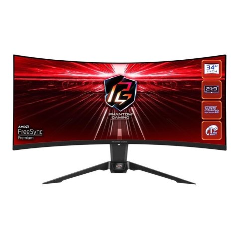 Monitor ASROCK 34" WQHD 165Hz PG34WQ15R2B