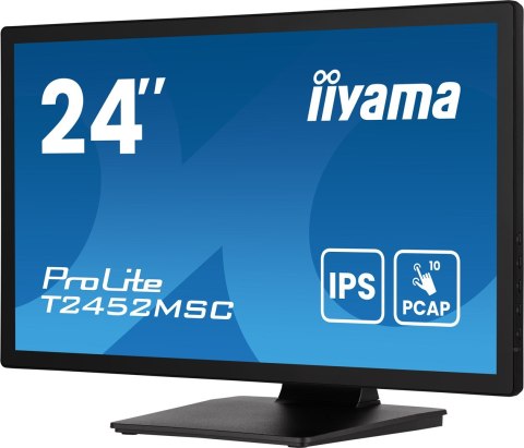 Płaski ekran LCD Iiyama T2452MSC-B1AG Bonded Projective Capacitive 1 - 60.5 cm