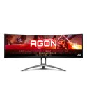 AOC B2 AG493UCX2 monitor komputerowy 124 cm (48.8") 5120 x 1440 px Quad HD LED Czarny