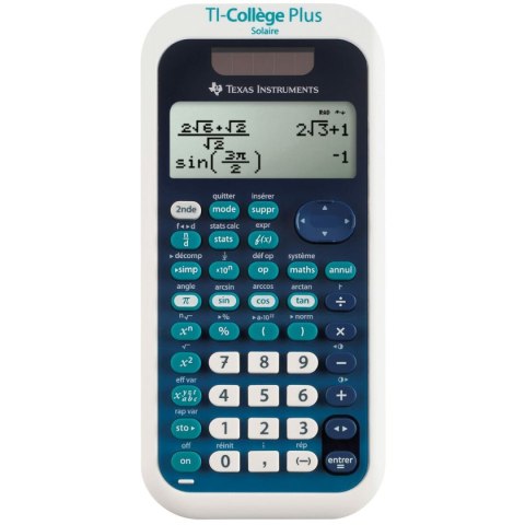 Kalkulator naukowy Texas Instruments TI College Plus Niebieski