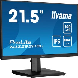 Monitor IIYAMA XU2292HSU-B6 21.5 cali ETE IPS Full HD 100Hz 250cd/m2 0.4ms HDMI DP USB-HUB 4x3.2 Głośniki