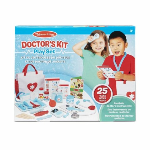 Torba medyczna z akcesoriami dla dzieci Melissa & Doug 25 Części