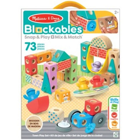 Zestaw do budowania Melissa & Doug Blockables 73 Części