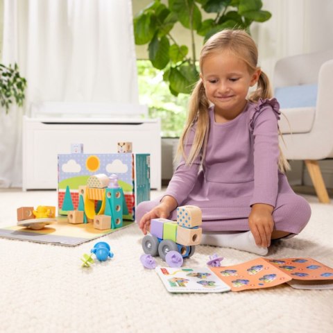 Zestaw do budowania Melissa & Doug Blockables 73 Części