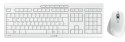 CHERRY JD-8550DE-0 klawiatura Dołączona myszka Dom/Biuro RF Wireless QWERTZ Niemiecki Biały