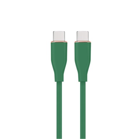 Kabel USB 2.0 GEMBIRD CC-USB2S-CMCM-1.5M-G Kolor Zielony 1,5 m