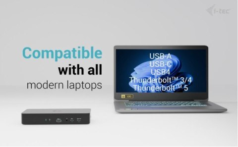 Stacja dokująca Universal Intelligent Dual Display Docking Station Power Delivery 100W