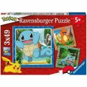 Zestaw 3 Puzzli Ravensburger 49 Części 147 Części 3 Sztuk