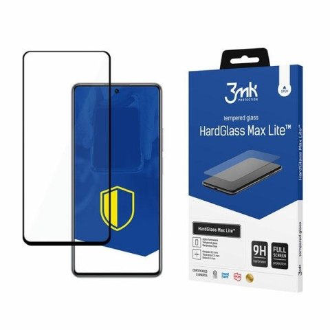 Szkło hartowane 3MK HardGlass Max Lite do Xiaomi Mi 11T/Mi 11T Pro czarny