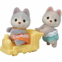 Figurki Superbohaterów Sylvanian Families Los gemelos Husky