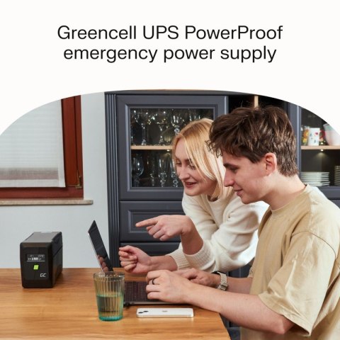 Zasilacz awaryjny UPS 480W/750VA czysta sinusoida