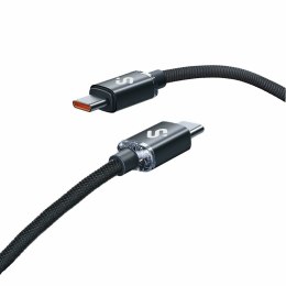 Kabel USB-C na USB-C Subblim OPTIMUS Czarny 1 m