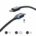 Kabel USB-C na USB-C Subblim OPTIMUS Czarny 1 m