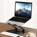MEDIA-TECH REGULOWANA, OBRACANA, ERGONOMICZNA PODSTAWKA POD LAPTOPA LAPTOP STAND ROTO MT2662