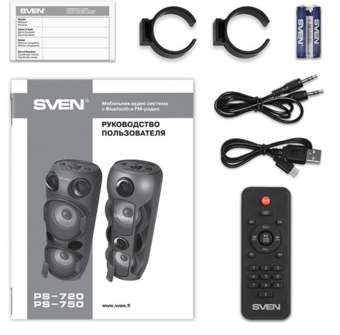 SVEN GŁOŚNIK BLUETOOTH PS-720