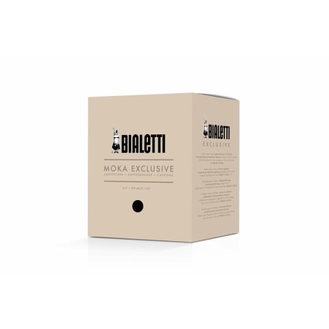 Włoska Kafeterka Bialetti MOKA EXCLUSIVE Czarny Aluminium 6 Kubki