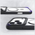 Etui 3MK Satin Armor MagCase do Apple iPhone 17 Pro Max przezroczysty