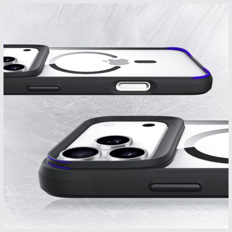 Etui 3MK Satin Armor MagCase do Apple iPhone 17 Pro Max przezroczysty