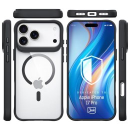 Etui 3MK Satin Armor MagCase do Apple iPhone 17 Pro przezroczysty
