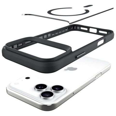 Etui 3MK Satin Armor MagCase do Apple iPhone 17 Pro przezroczysty