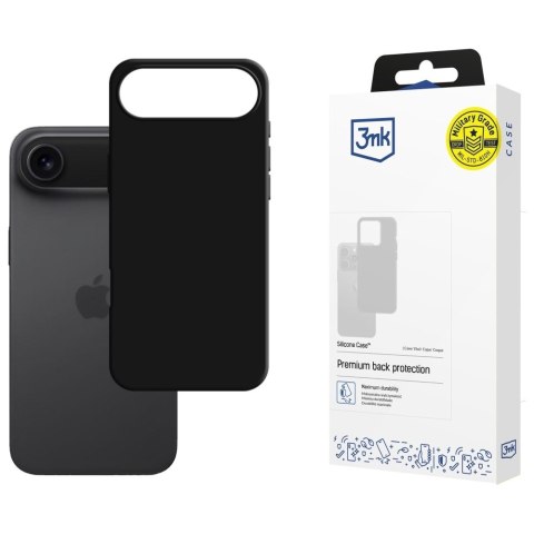 Etui 3MK Silicone Case do Apple iPhone Air czarny