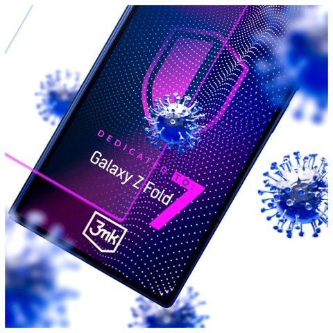 Folia antymikrobowa 3MK SilverProtection+ do Samsung Galaxy Z Fold 7 Folded Edition