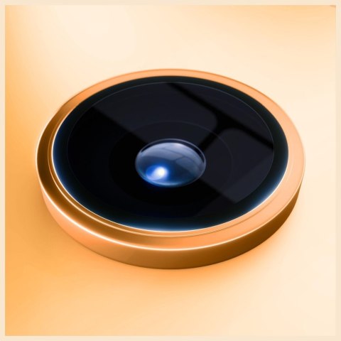 Ochrona na obiektyw aparatu 3MK HARDY Lens Protection Pro do Apple iPhone 17 Pro / 17 Pro Max pomarańczowy