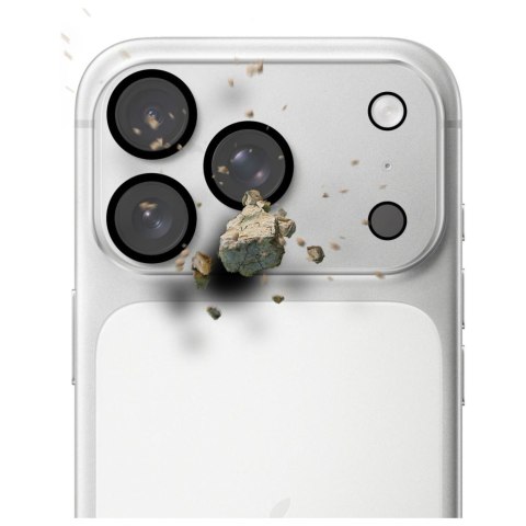 Ochrona na obiektyw aparatu 3MK Lens Pro Full Cover do Apple iPhone 17 Pro