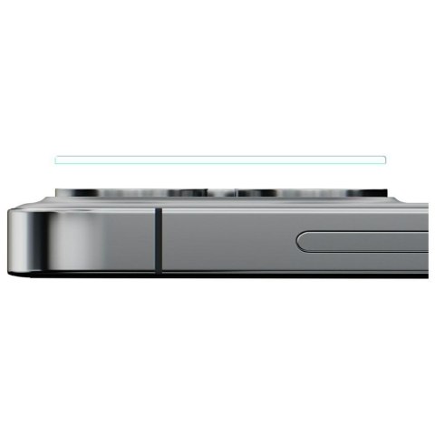 Ochrona na obiektyw aparatu 3MK Lens Pro Full Cover do Apple iPhone 17 Pro