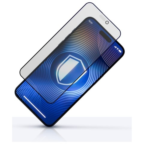 Szkło hartowane 3MK HardGlass Matt Max do Apple iPhone 16 Pro / 17