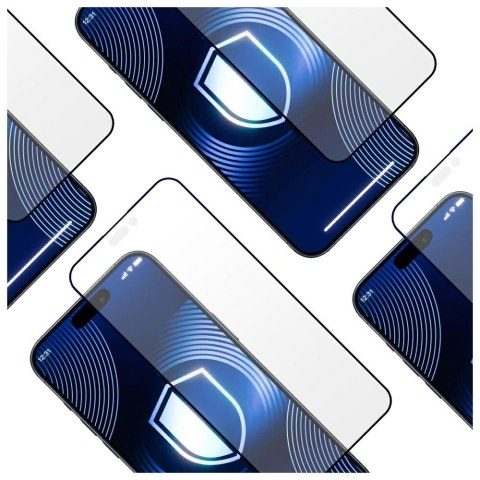 Szkło hartowane 3MK HardGlass Matt Max do Apple iPhone 17 Pro