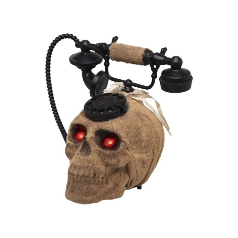 Dekoracje na Halloween Czaszka Telefon