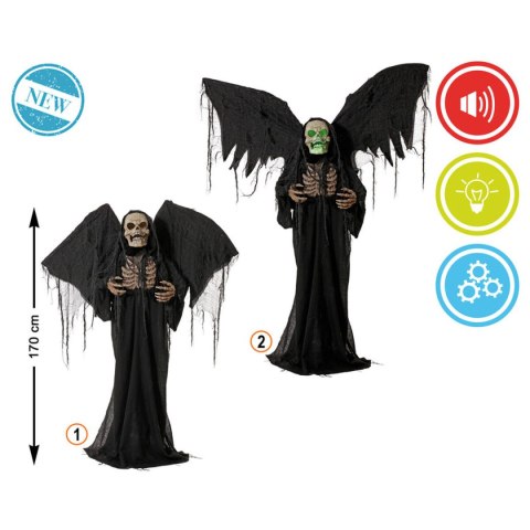 Dekoracje na Halloween Kościotrup 170 x 120 x 18 cm